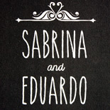 Sabrina and Eduardo: custom hand caligraphed 
