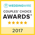 Wedding Wire 2017 Couples' Choice Award