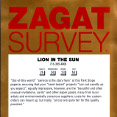 Zagat Survey 2009