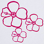 Miranda: layered invite with flower detail