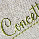 Concetta: Liberty View bridal shower invitation from PostScript Brooklyn, letterpress printed in 2 colors, featuring Brooklyn street map