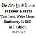 New York Times, June 2016